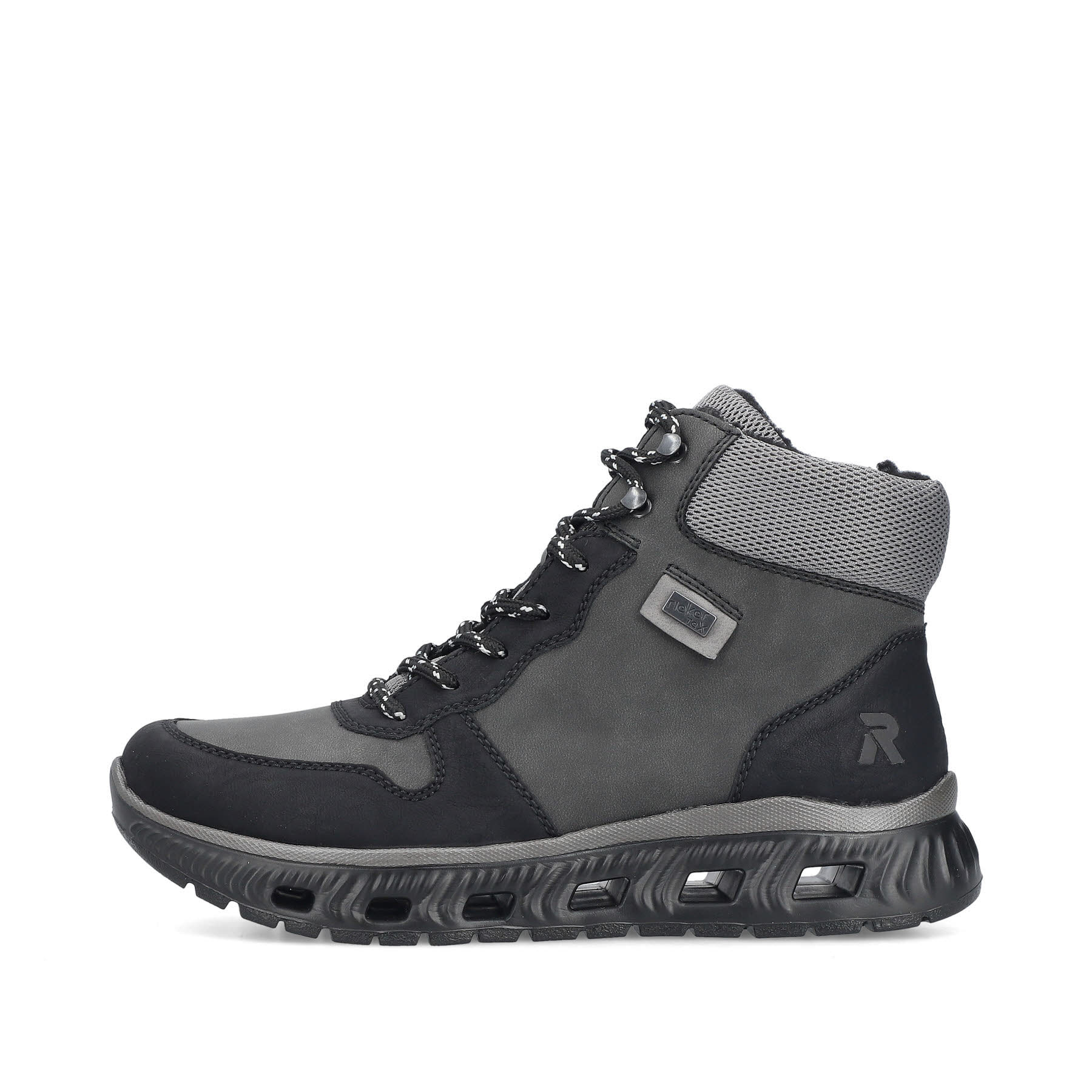 Rieker Damen Sneaker High schwarz