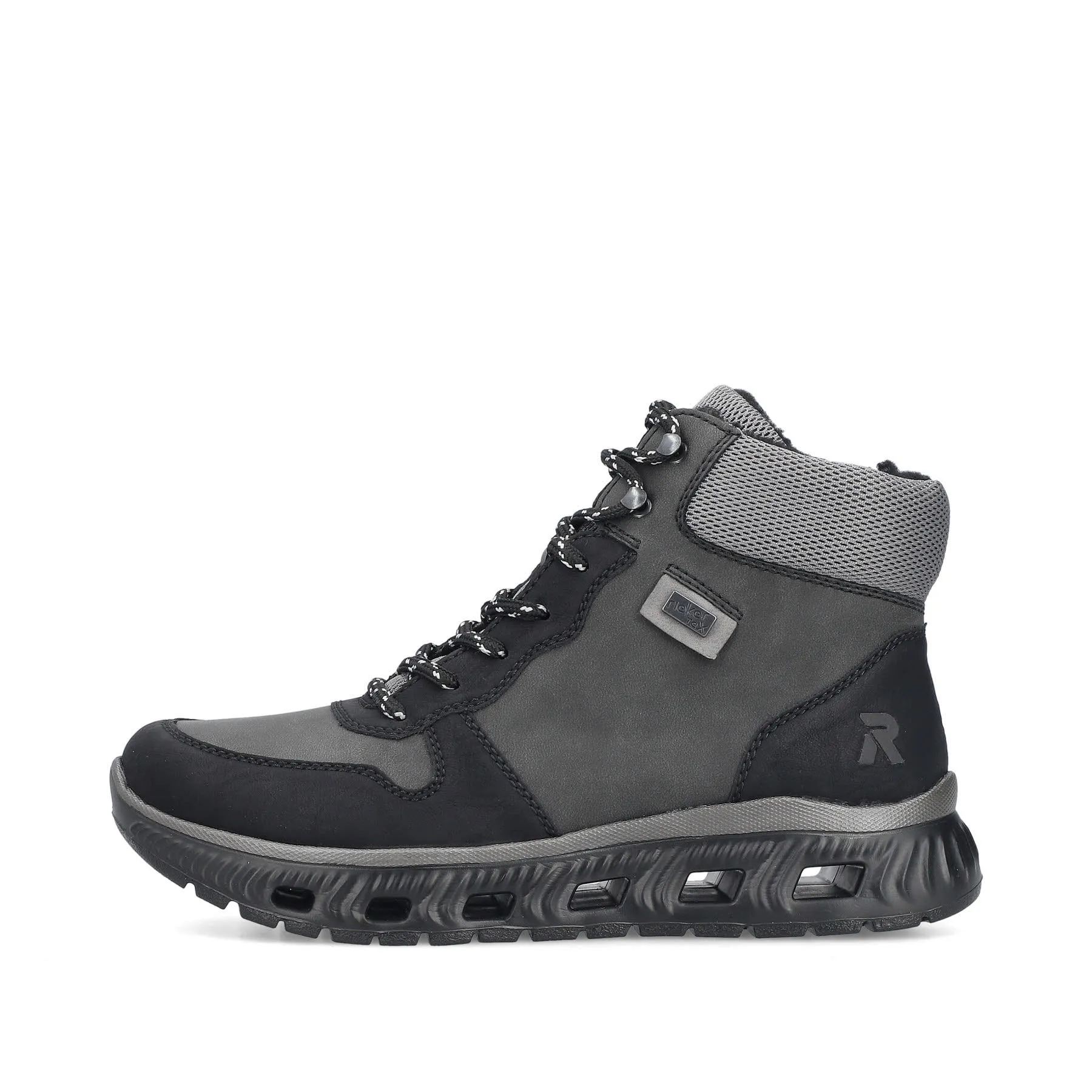 Rieker Damen Sneaker High schwarz