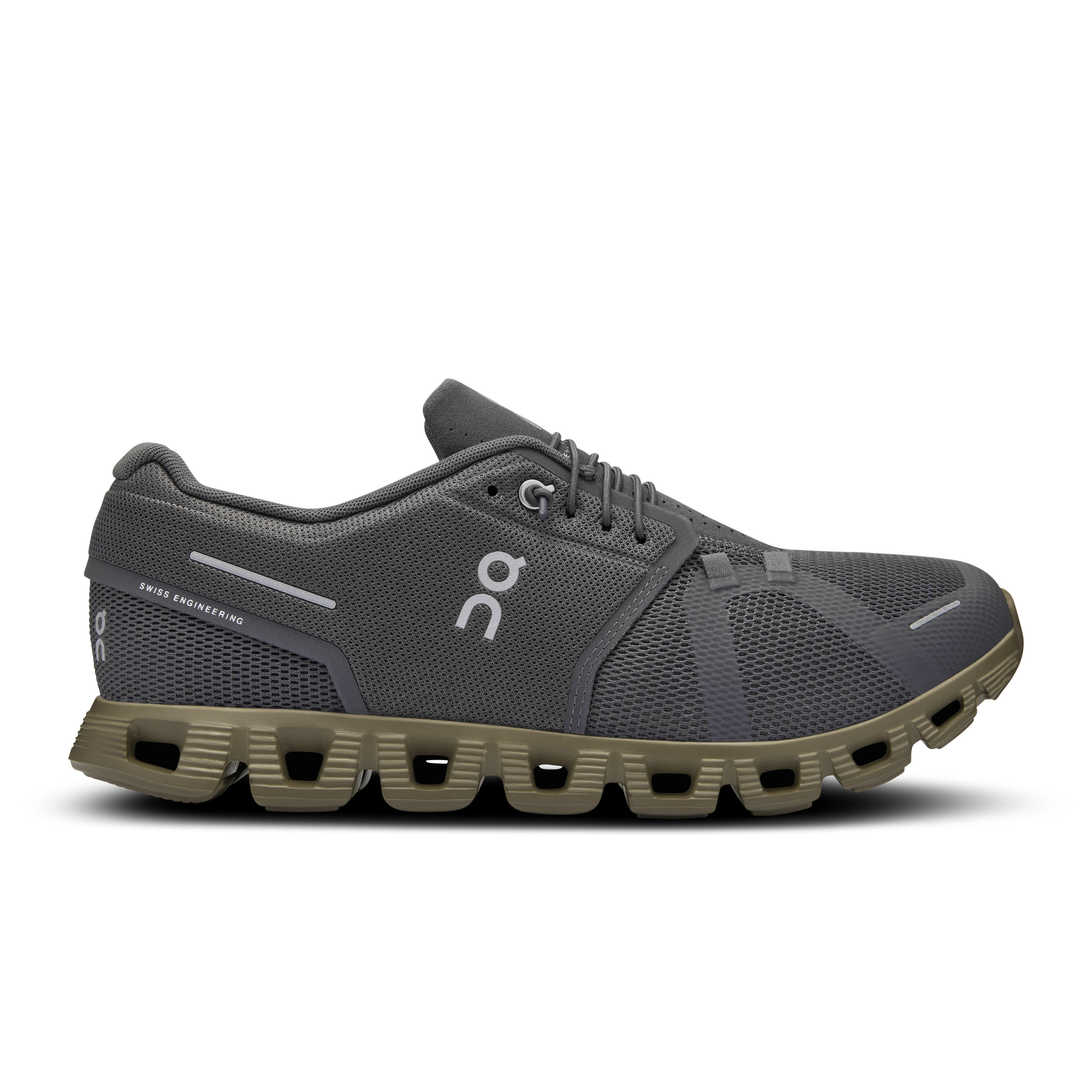 ON Cloud 5 Sneaker Freizeitschuhe Herren dunkelgrau