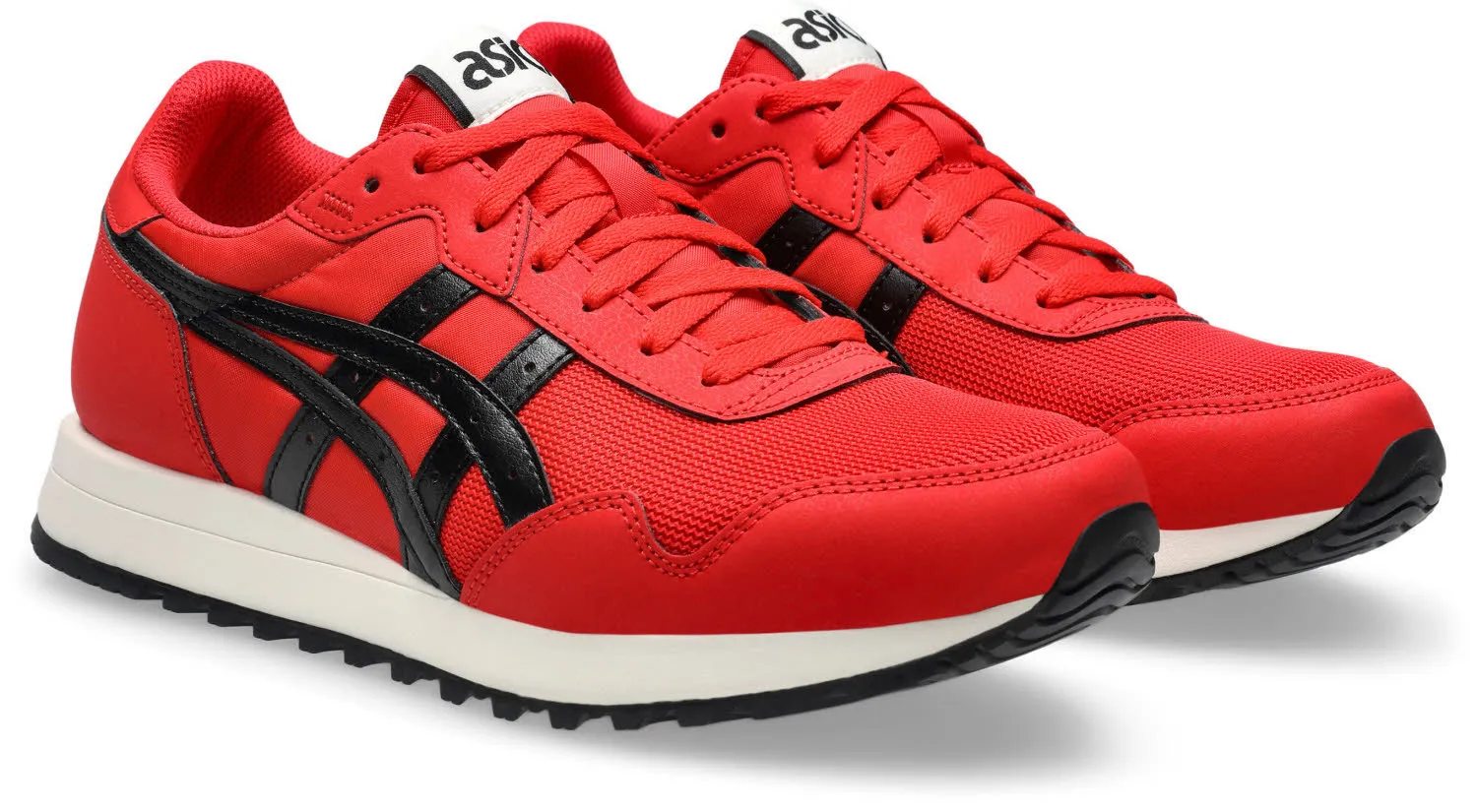 Asics TIGER RUNNER II Herren Sneaker Low sportlich Freizeitschuhe classic red/black