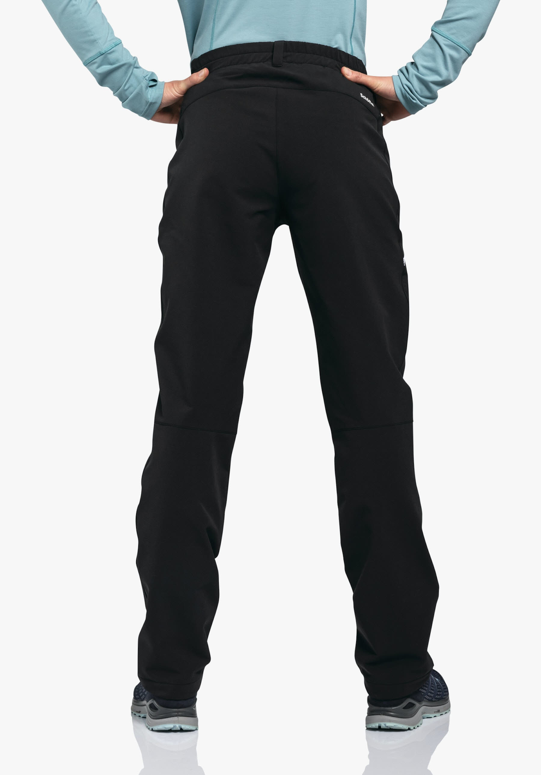 Schöffel Pants Ascona Warm L Trekkinghose gefüttert Wanderhose lange Hose Damen schwarz