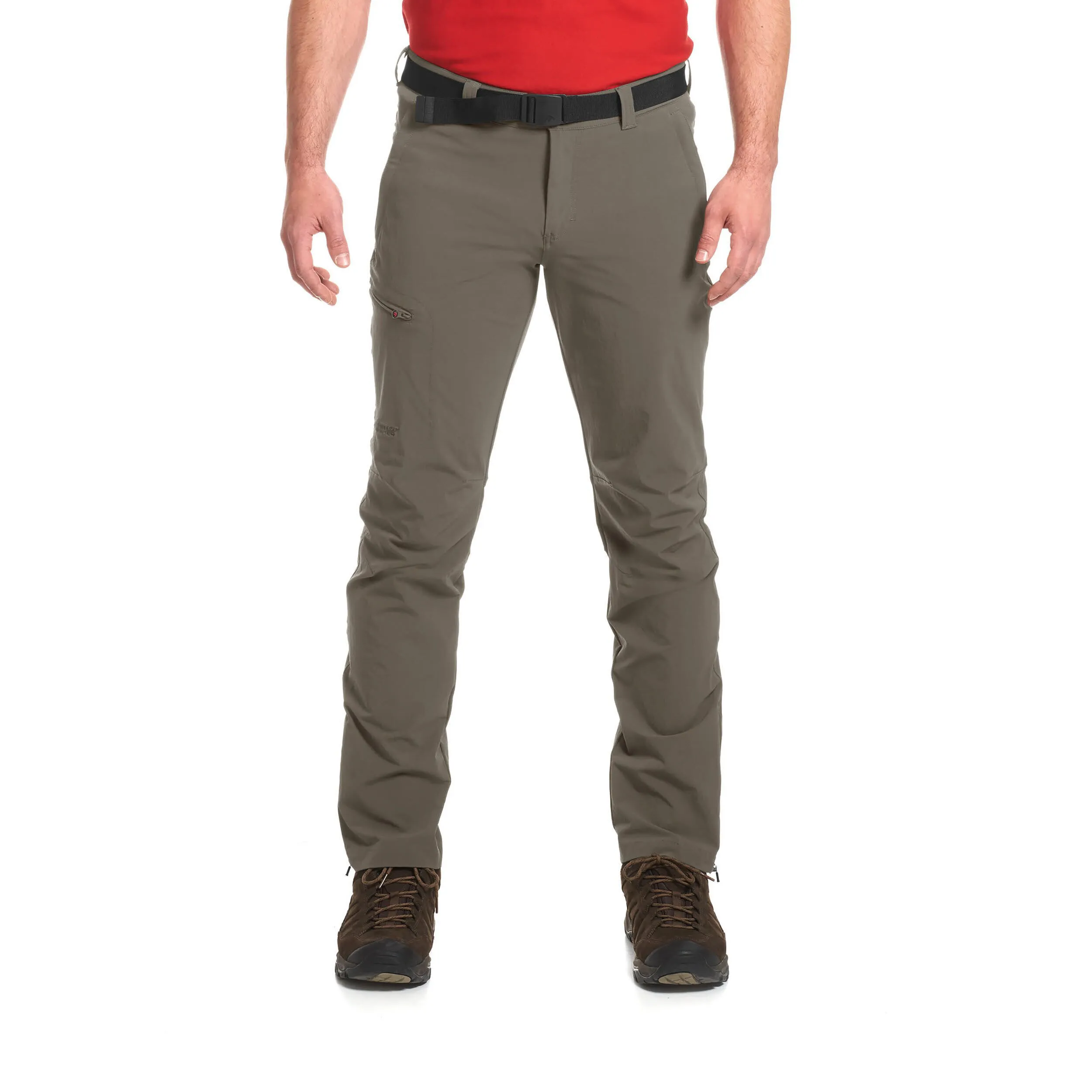 Maier Sports Torid Slim Herren Trekkinghosen ungefüttert Sport Freizeit beige NEU