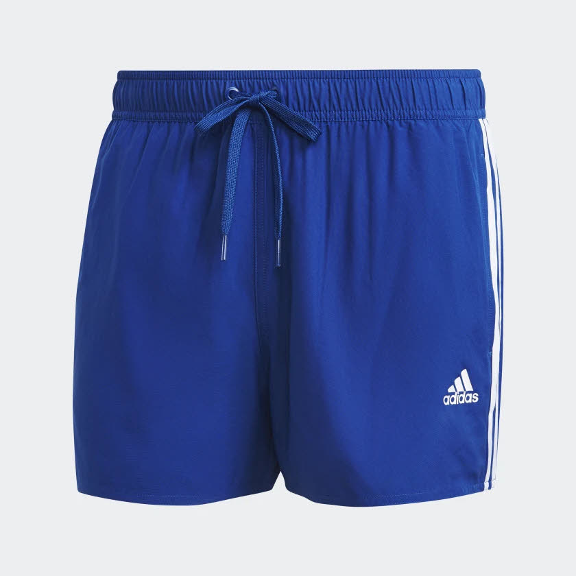 adidas Classic 3-Streifen Herren Badeshorts Badehose Schwimmhose blau NEU