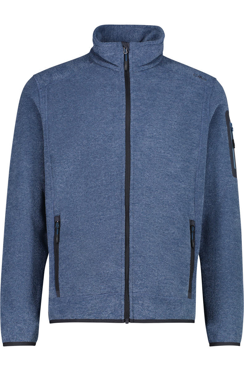 CMP MAN JACKET Herren Fleecejacke Midlayer avio-antracite