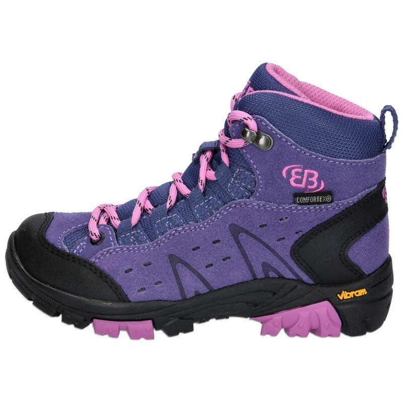 Brütting Mount Bona High Kids Mädchen Outdoorstiefel Wanderschuhe lila