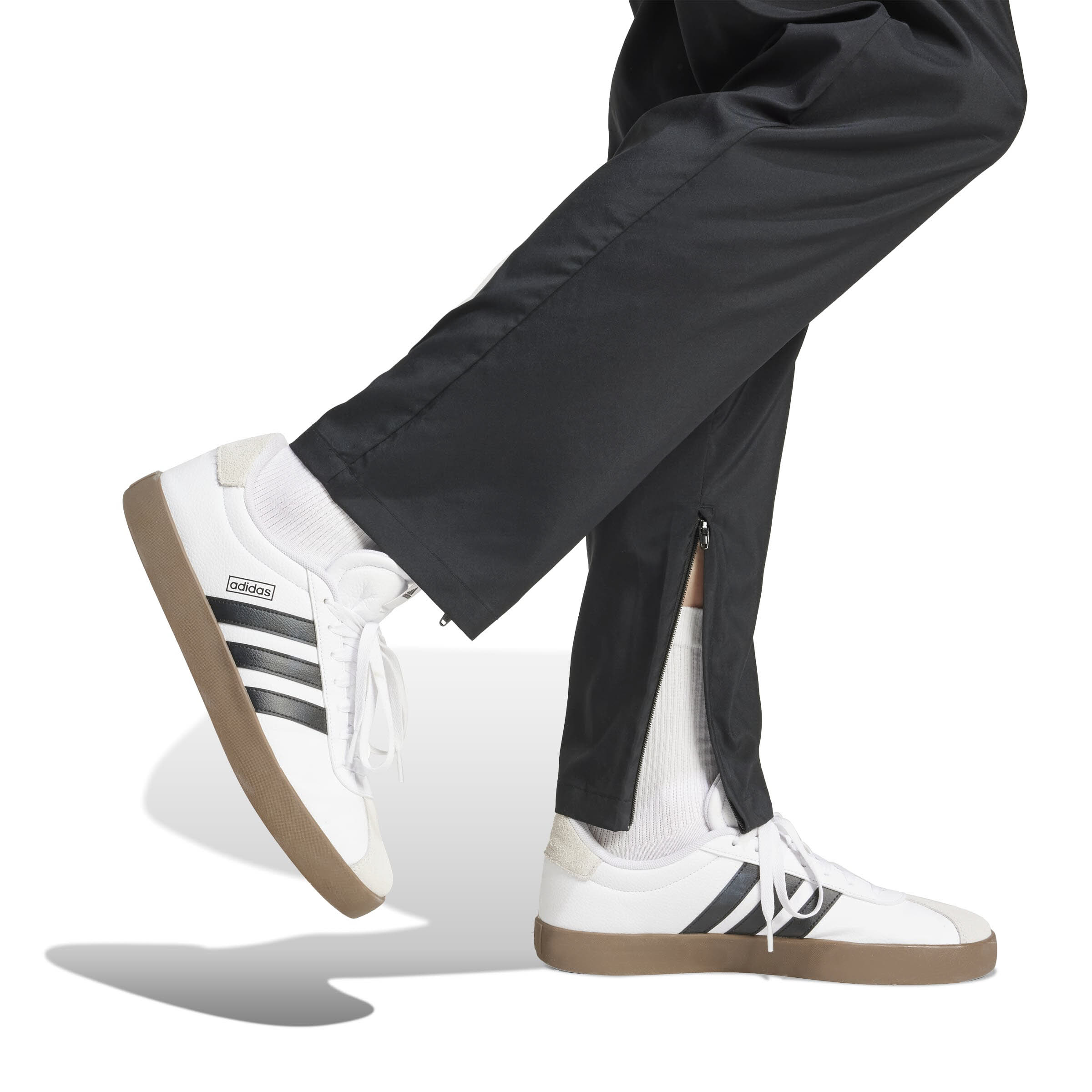 adidas Essentials Small Logo Open-Hem Stanford Hose Jogginghose Herren schwarz