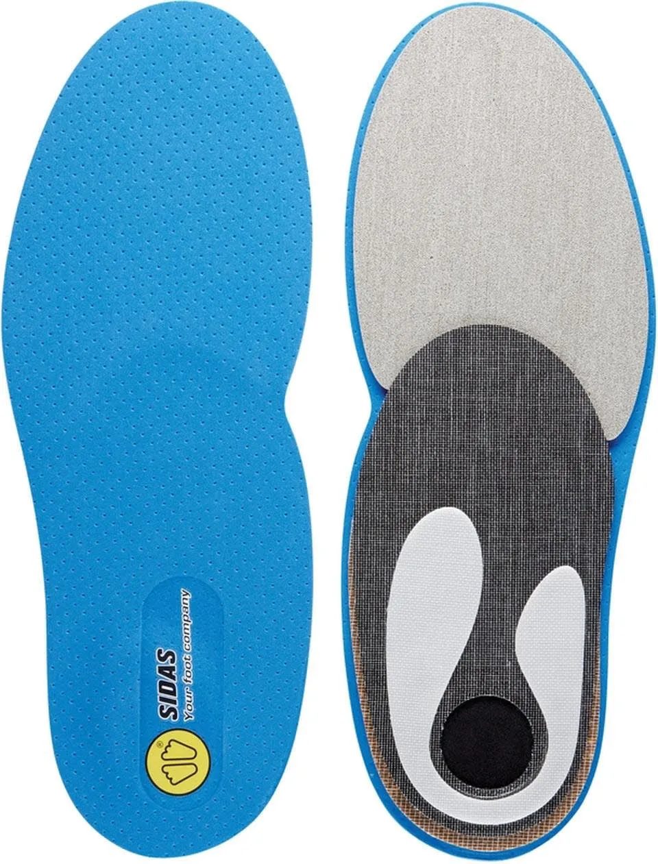 Sidas CUSTOM RUN 2012 Unisex Einlagesohlen blau/grau