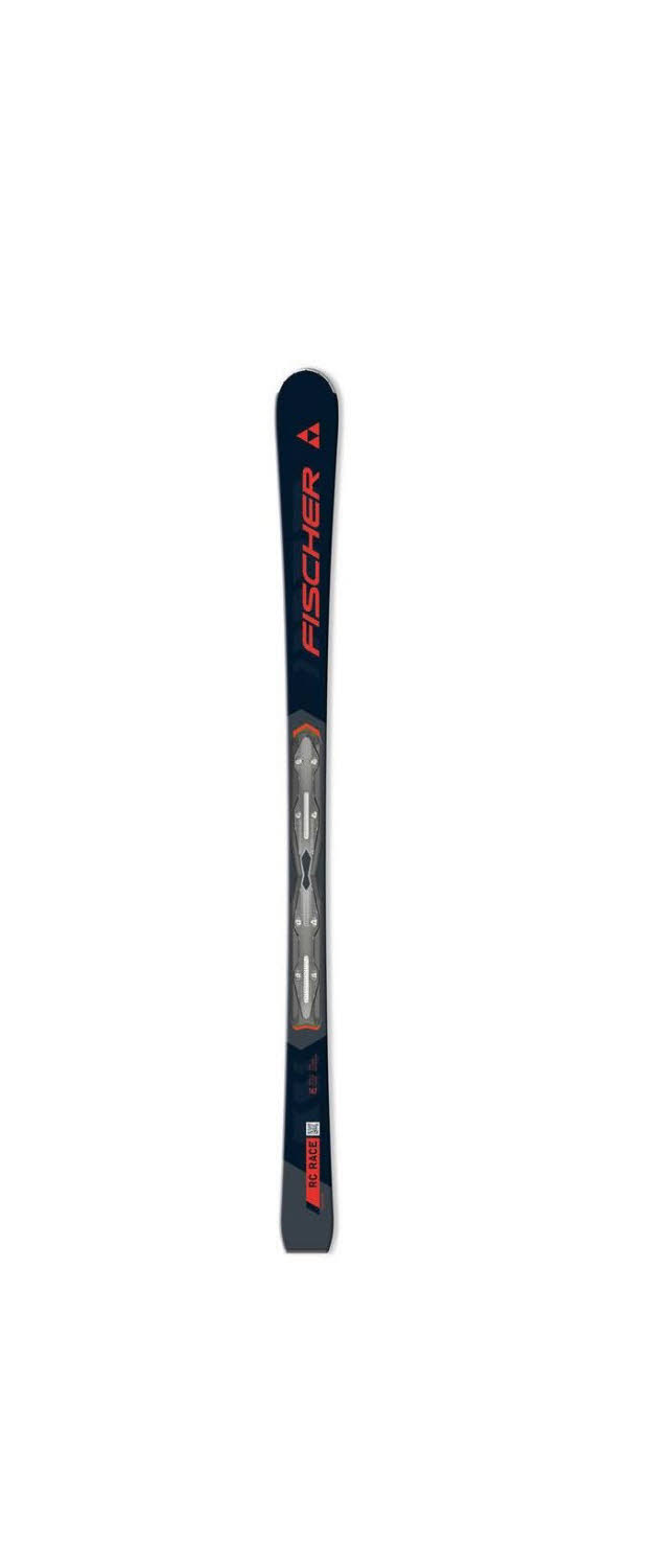 Fischer RC FIRE SLR PRO + RS 9 SLR Allround Ski Einsteiger 25/26 grau/rot