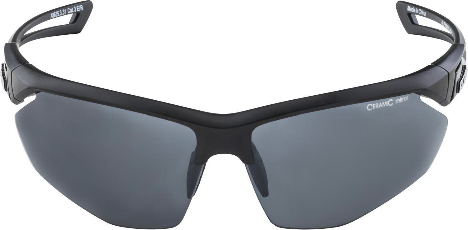 Alpina NYLOS HR Unisex Sportbrille Sonnenbrille black matt