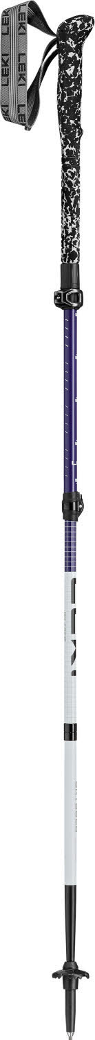 Leki Skysolo FX Carbon Unisex Trekkingstöcke verstellbar Vario weiß/violett