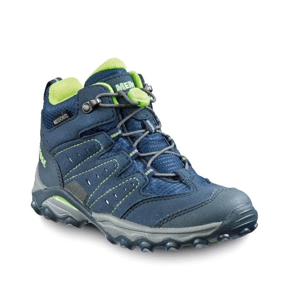 Meindl Tuam Junior Kinder Wanderschuhe Outdoorschuhe blau/lemon