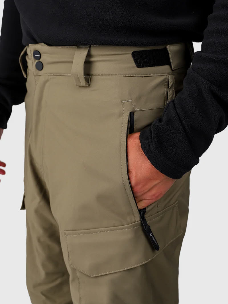 Brunotti Footrail-Cargo Snow Pants Herren Schneehose Skihose dusky green