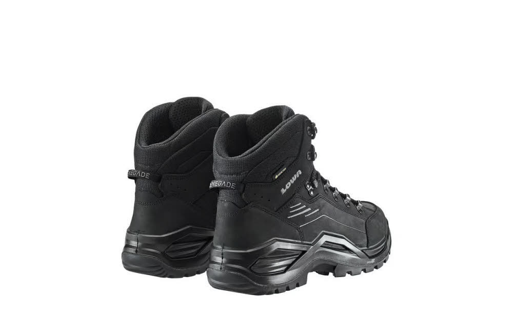 LOWA RENEGADE EVO GTX MID Herren Wanderschuhe Trekkingschuhe Mid tiefschwarz