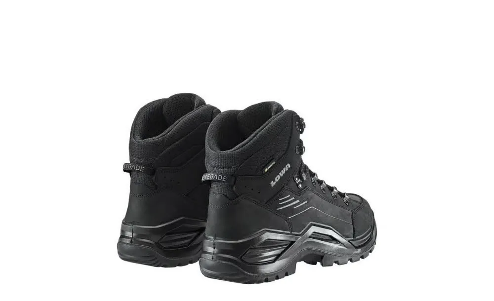 LOWA RENEGADE EVO GTX MID Herren Wanderschuhe Trekkingschuhe Mid tiefschwarz