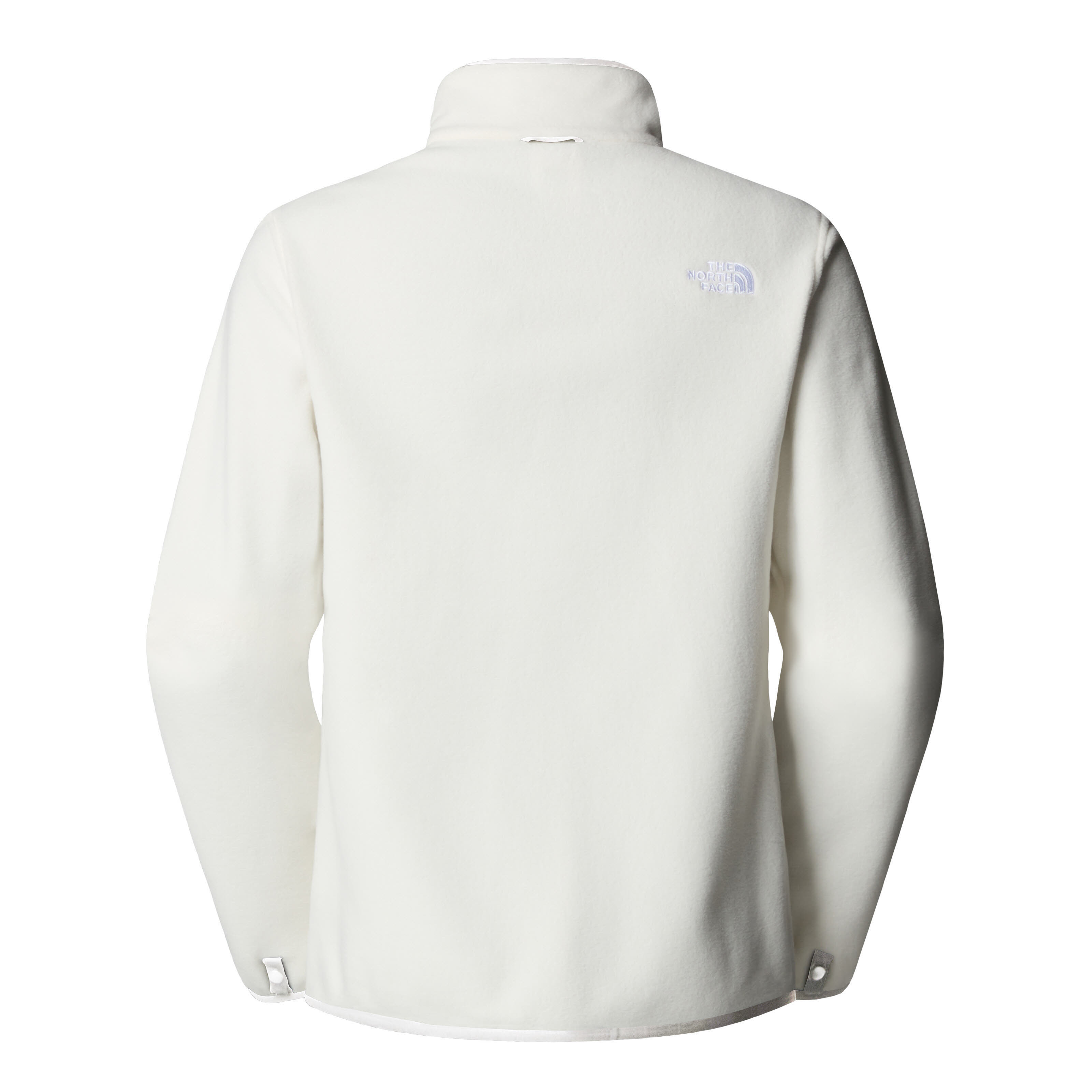 The North Face Glacier Fleece Damen Fleecejacke white dune
