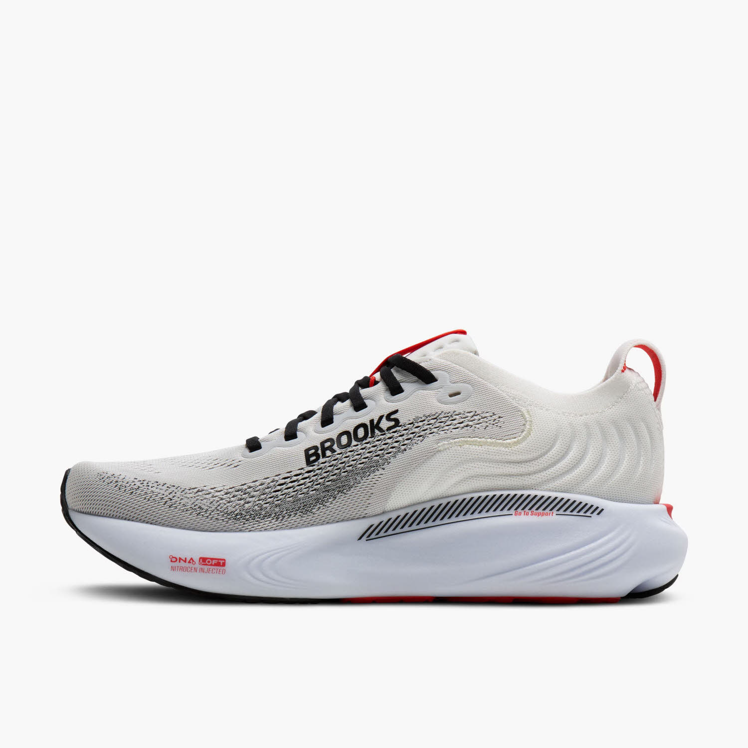 BROOKS Adrenaline GTS 25 Herren Laufschuhe Joggingschuhe weiß