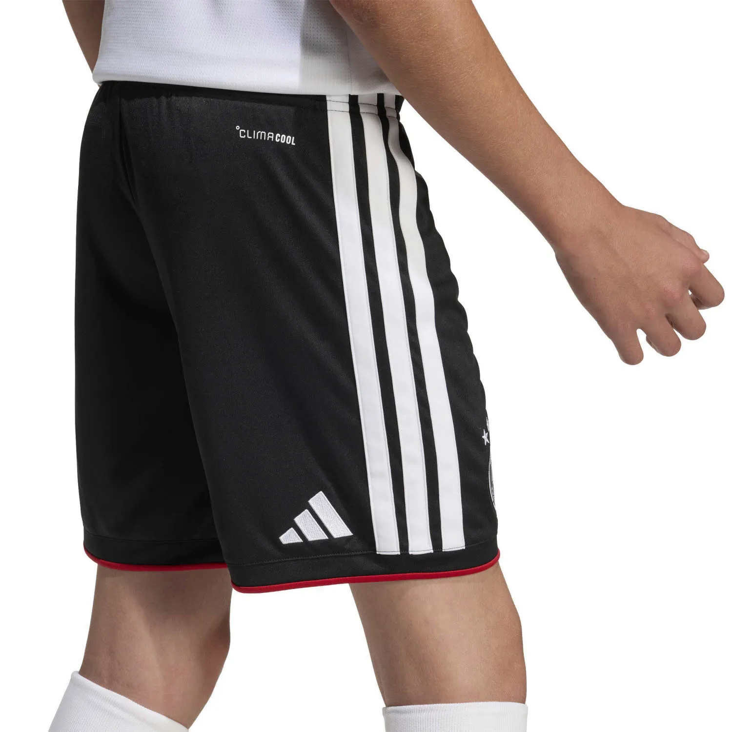 adidas Deutschland 26 Heimshorts Kinder Fußballshorts Fußballhose schwarz