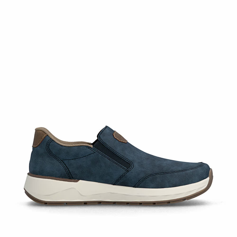 Rieker Herren Slipper blau