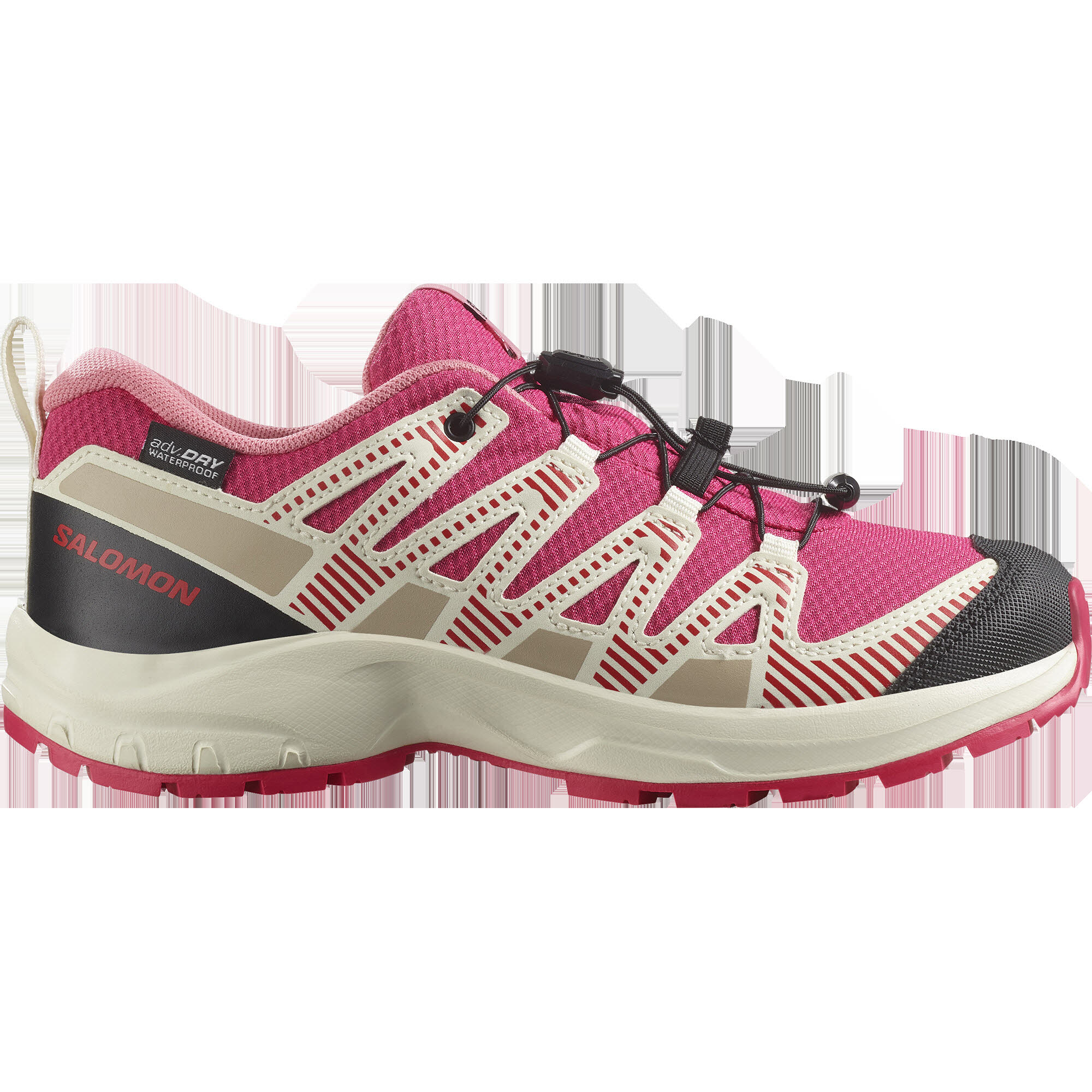 Salomon XA PRO V8 WP Mädchen Outdoorschuhe Wanderschuhe rouge red