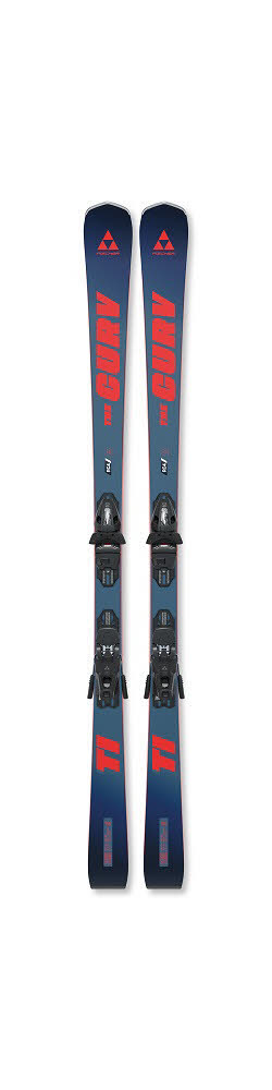 Fischer THE CURV TI TPR + RS 10 GW PR Racecarver Fortgeschrittene 25/26 blau/rot