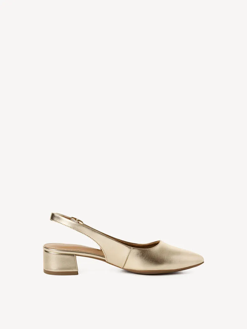 Tamaris Slingpumps Damen metallic