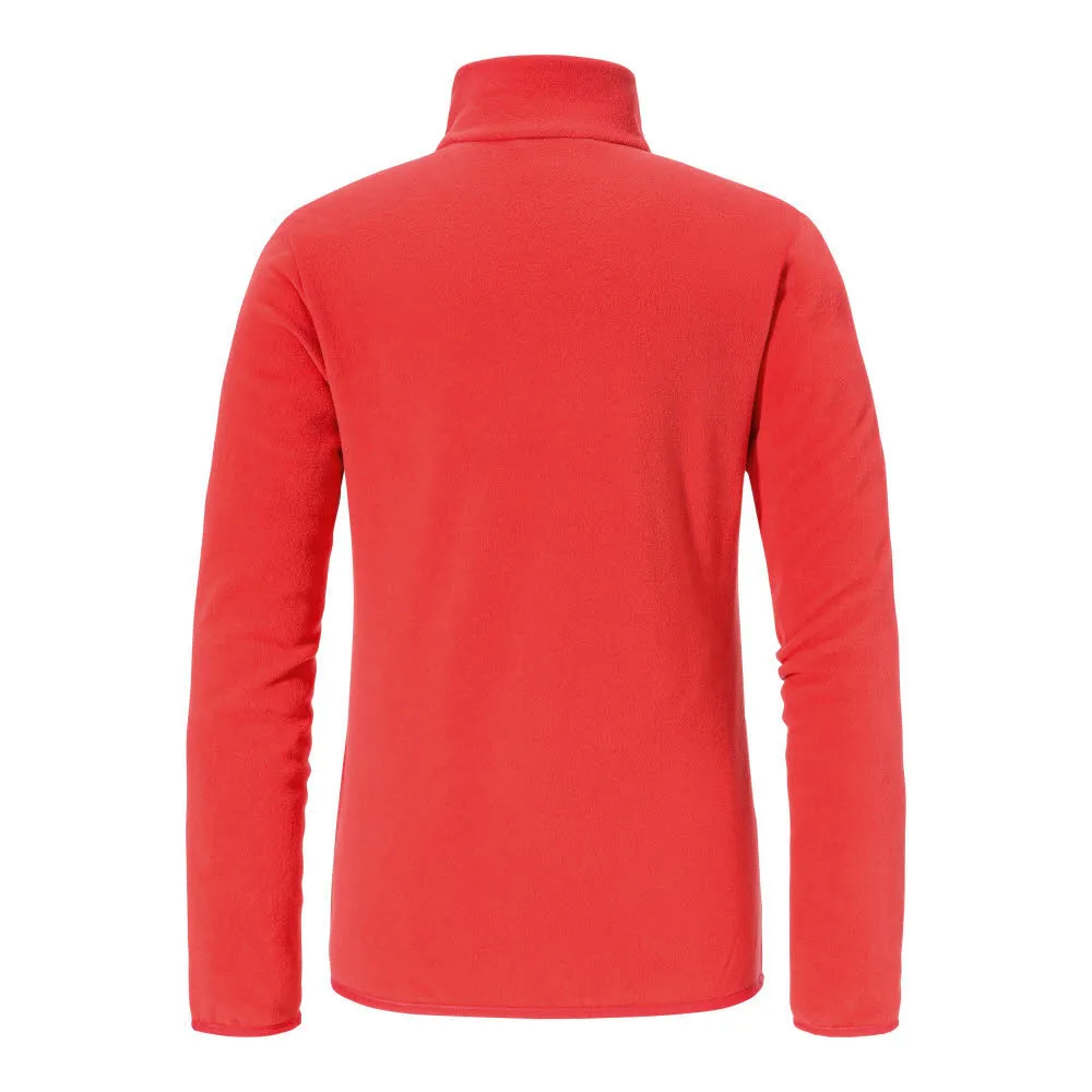 Schöffel Fleece Jk Style Ash WMS Damen Fleecejacke rot