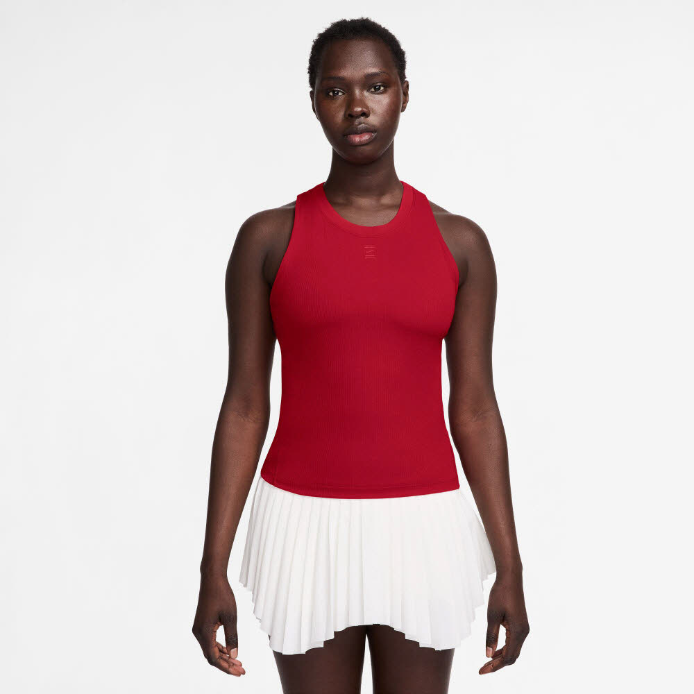 Nike Court Advantage Damen Top Tennis Tanktop DRI-Fit gym red