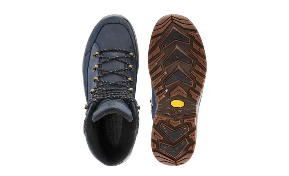 Lowa RENEGADE EVO ICE 2 GTX Herren Winterstiefel gefüttert wasserdicht dunkelblau