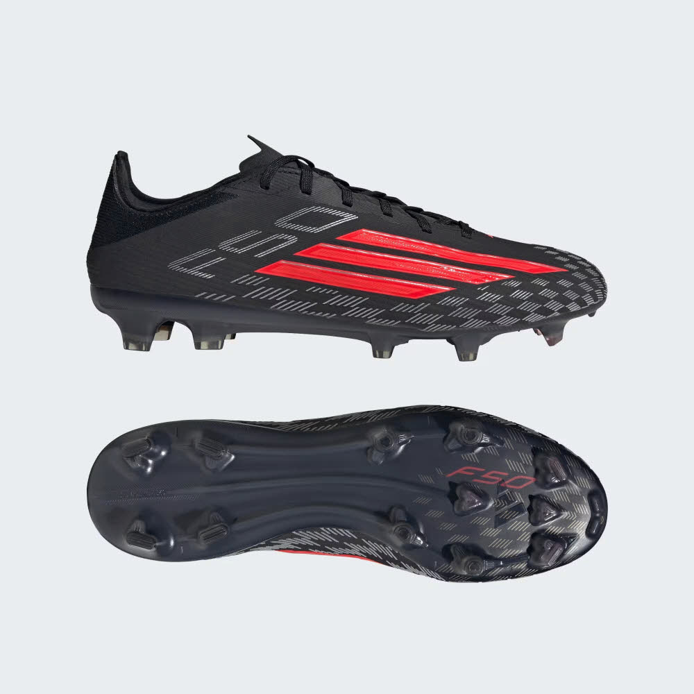 adidas F50 PRO FG Unisex Fußballschuhe Stollenschuhe core black/lucid red/core black
