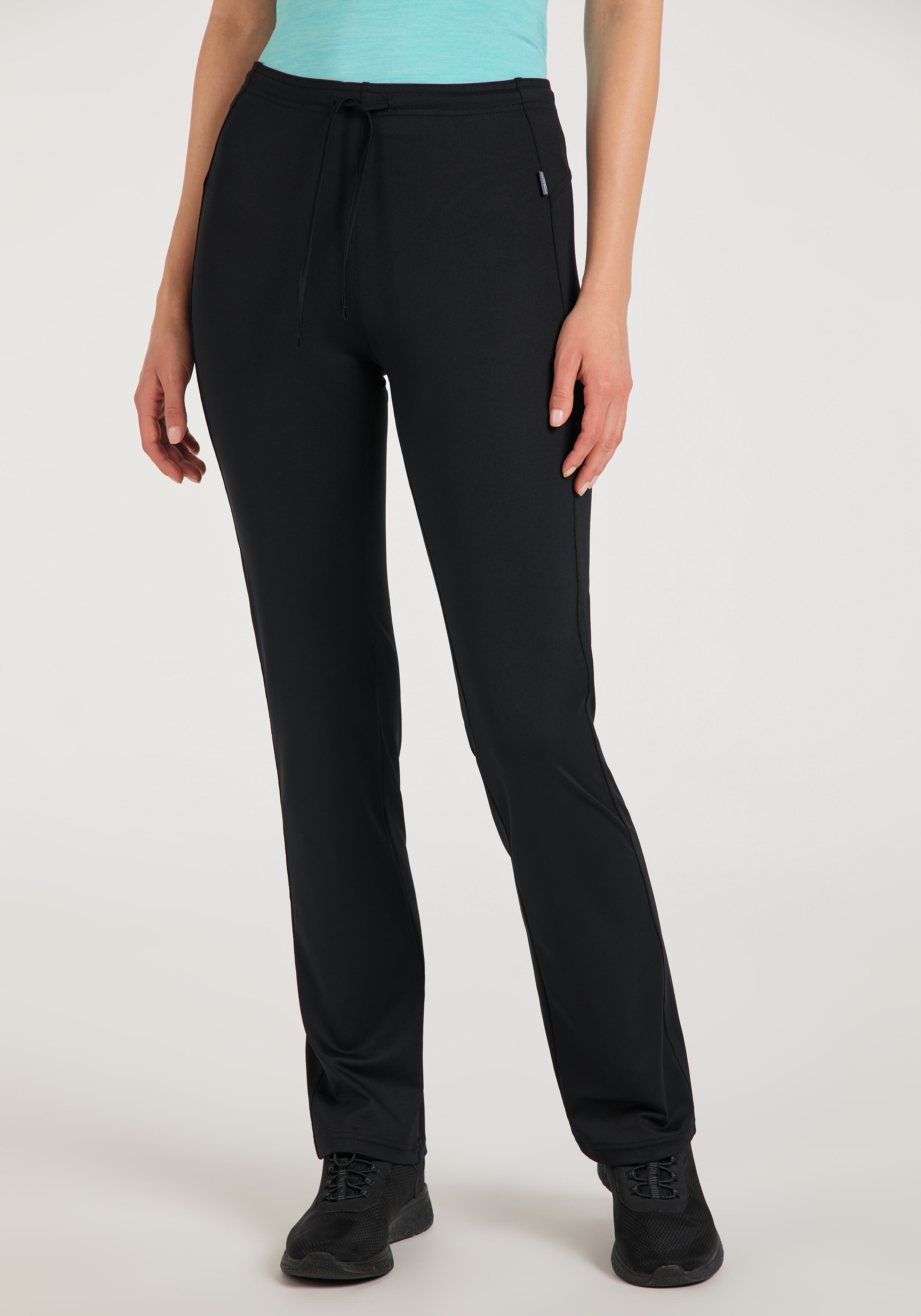 Venice Beach JAZZY Fitnesshose Jogginghose Sweathose Damen schwarz