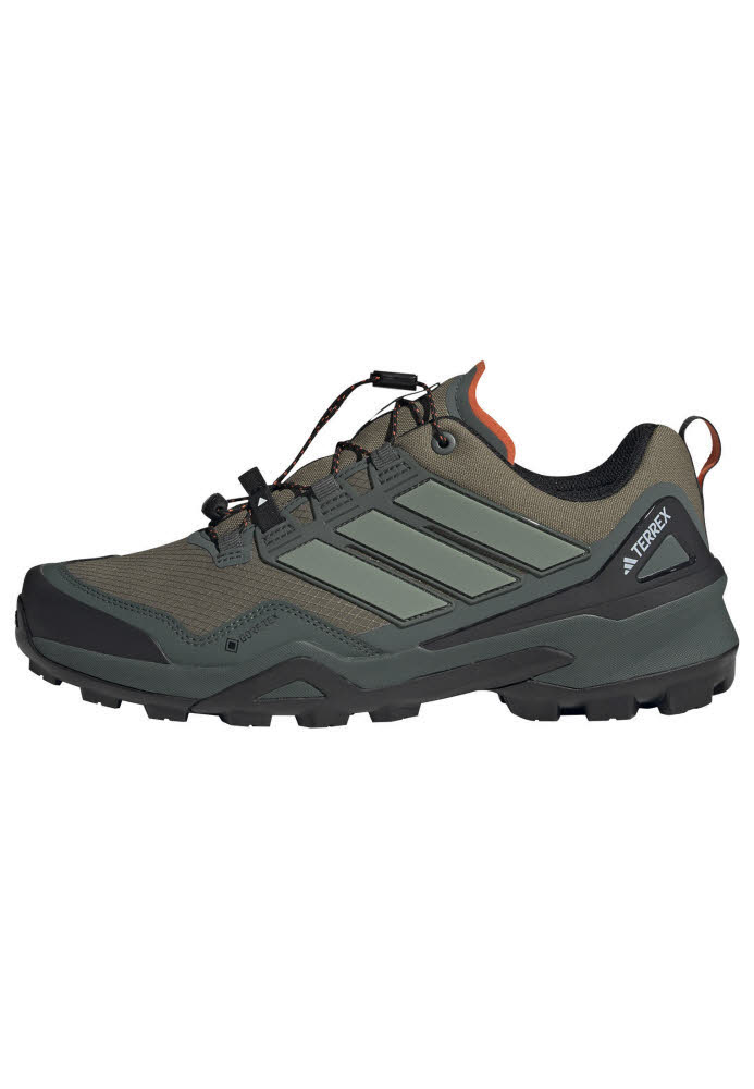adidas TERREX SKYCHASER GTX Herren Wanderschuhe Trekkingschuhe Low oliv/schwarz