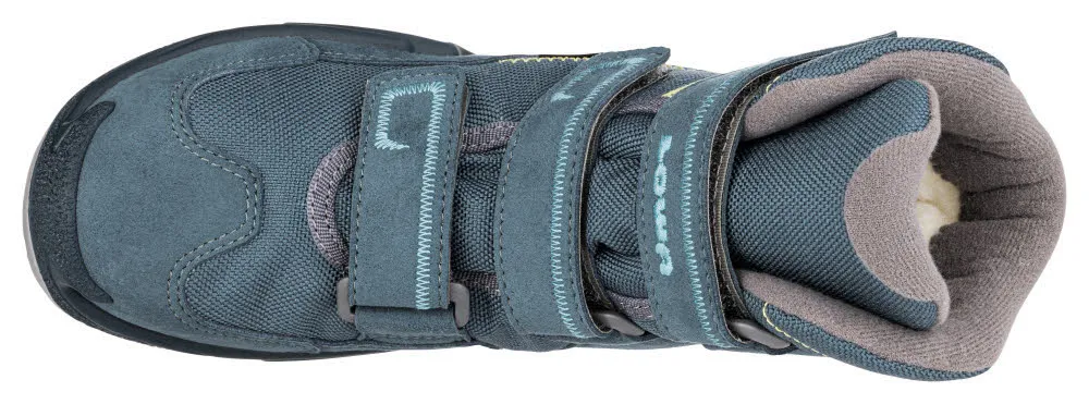 Lowa Milo HI GTX Kinder Winterstiefel blau