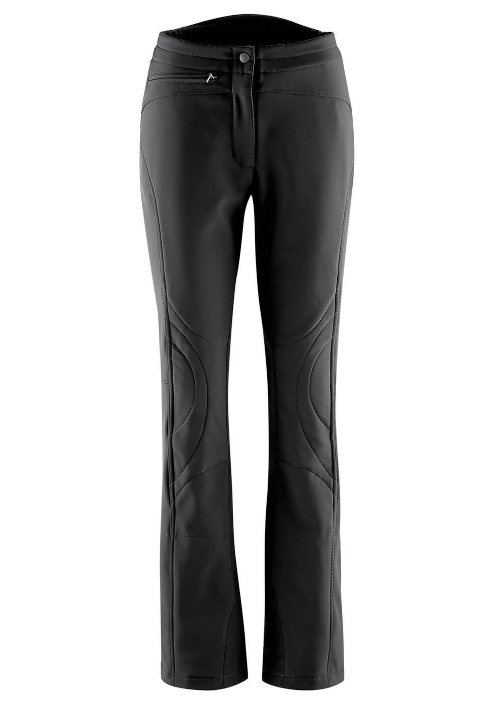 Maier Sports Softshell Marie Damen Softshellhose Snowboardhose Skihose black NEU