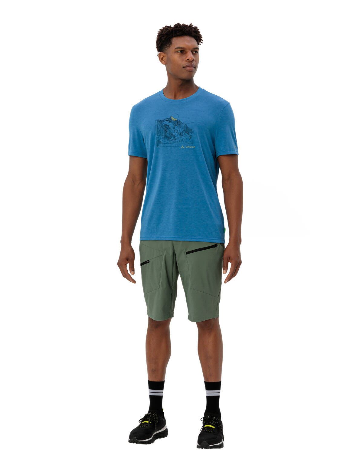 Vaude Tekoa T-Shirt III Herren Funktionsshirt Herren blau