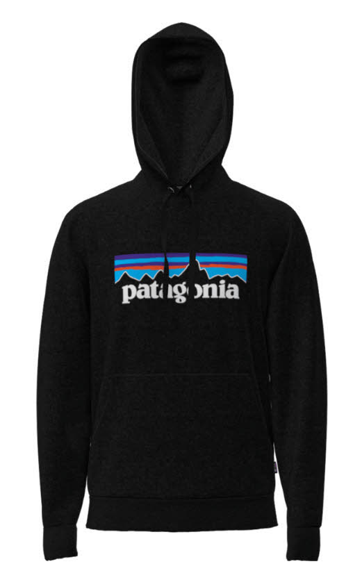 Patagonia P-6 Logo Uprisal Hoody Kapuzenpullover Herren schwarz