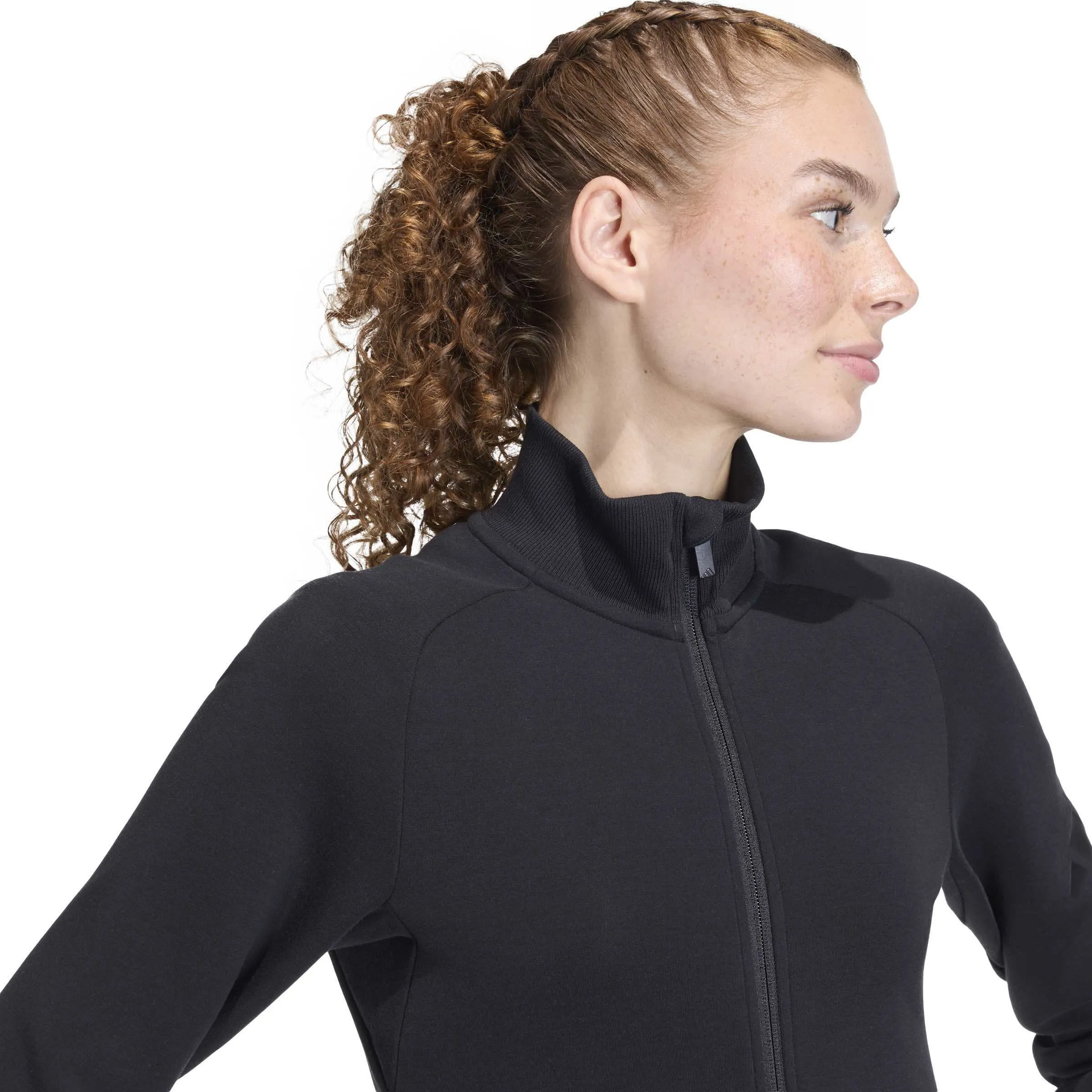 Adidas Soft Lux Trainingsjacke Damen schwarz