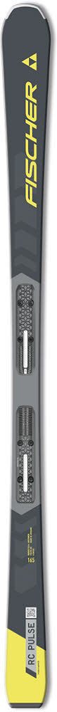 Fischer RC Pulse SLR PRO + RS 9 SLR Allround Ski Einsteiger 25/26 grau/gelb