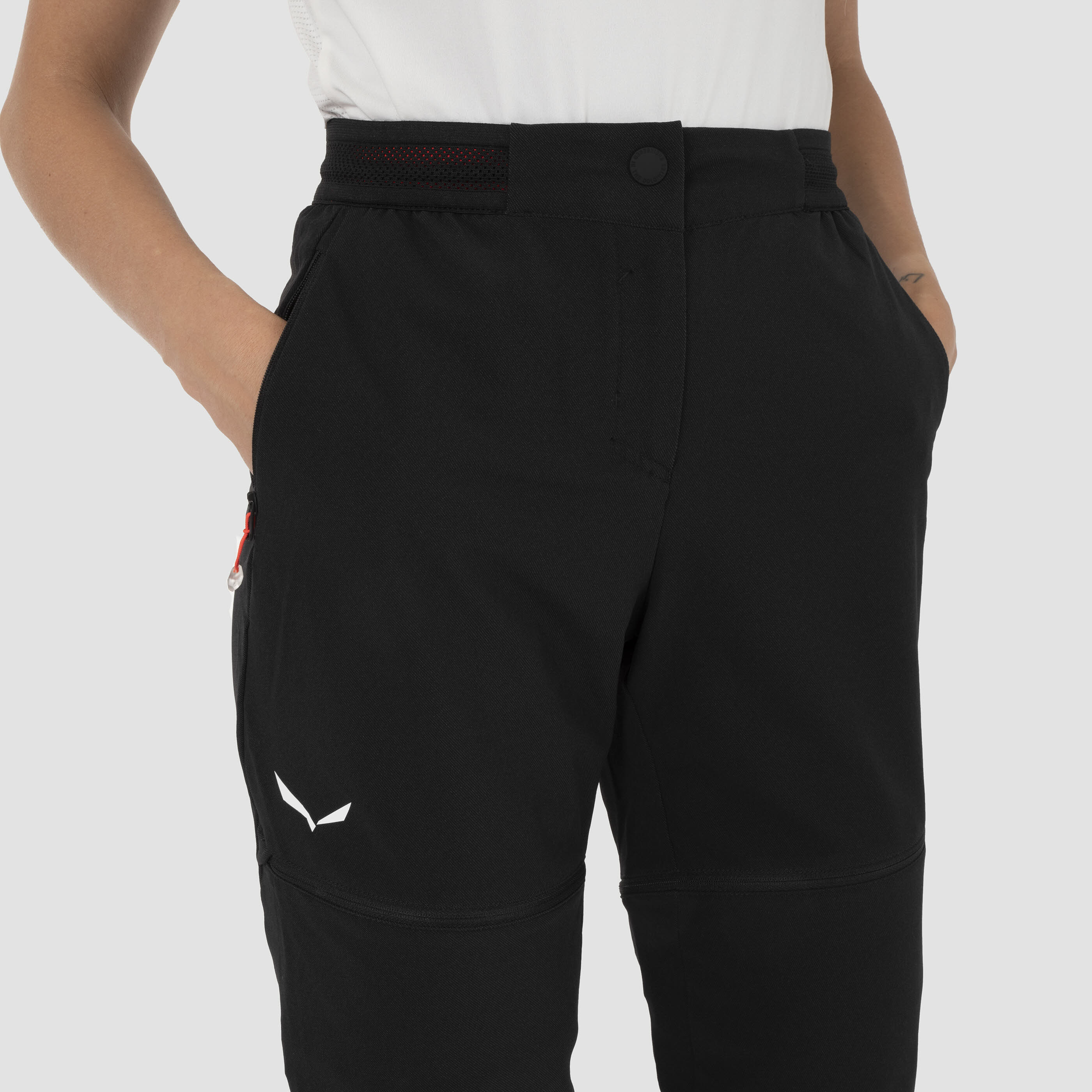 Salewa Pedroc 2 Durastretch Damen Softshellhose Trekkinghose schwarz