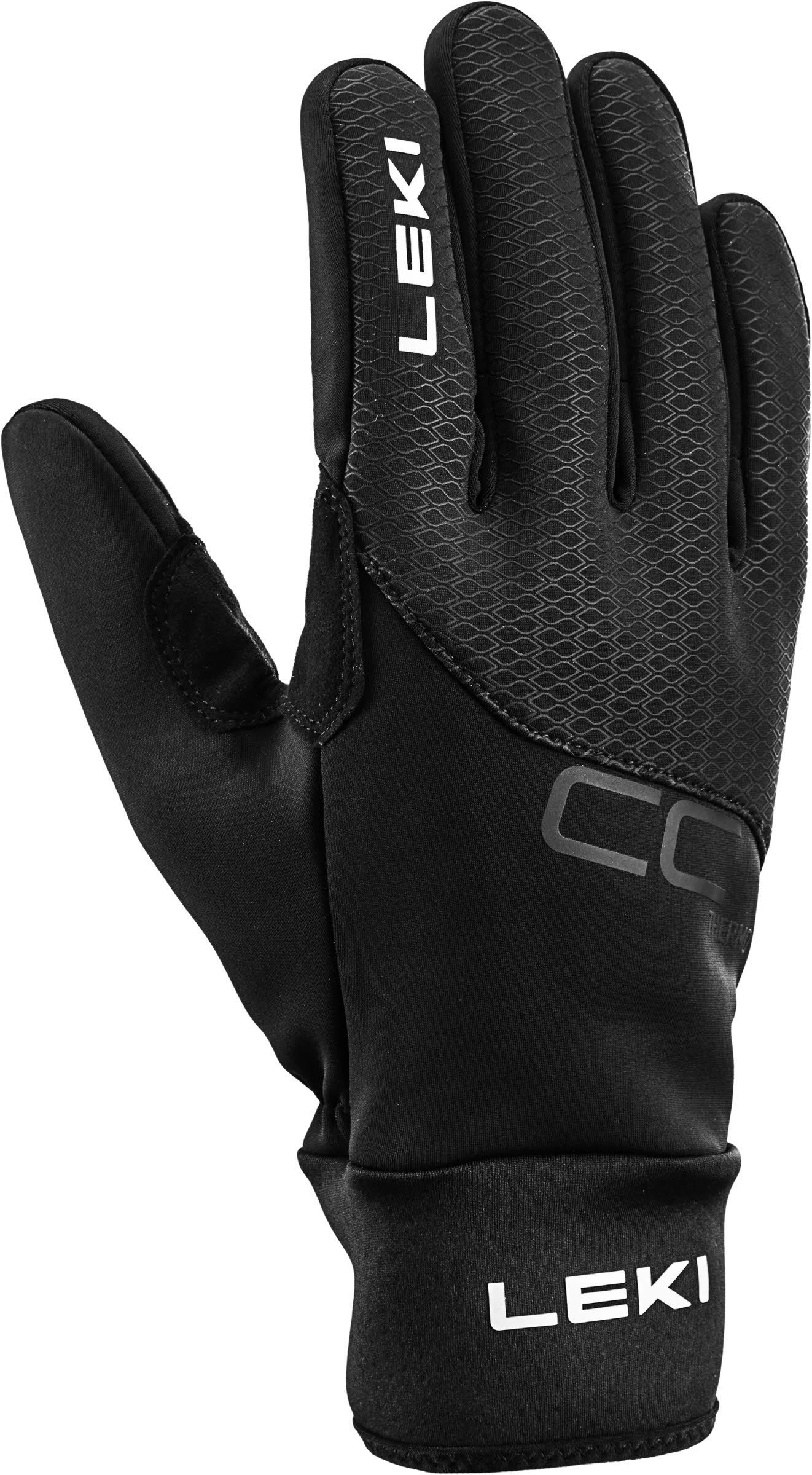 LEKI CC Thermo Handschuh Langlauf Winter Wandern Herren schwarz NEU