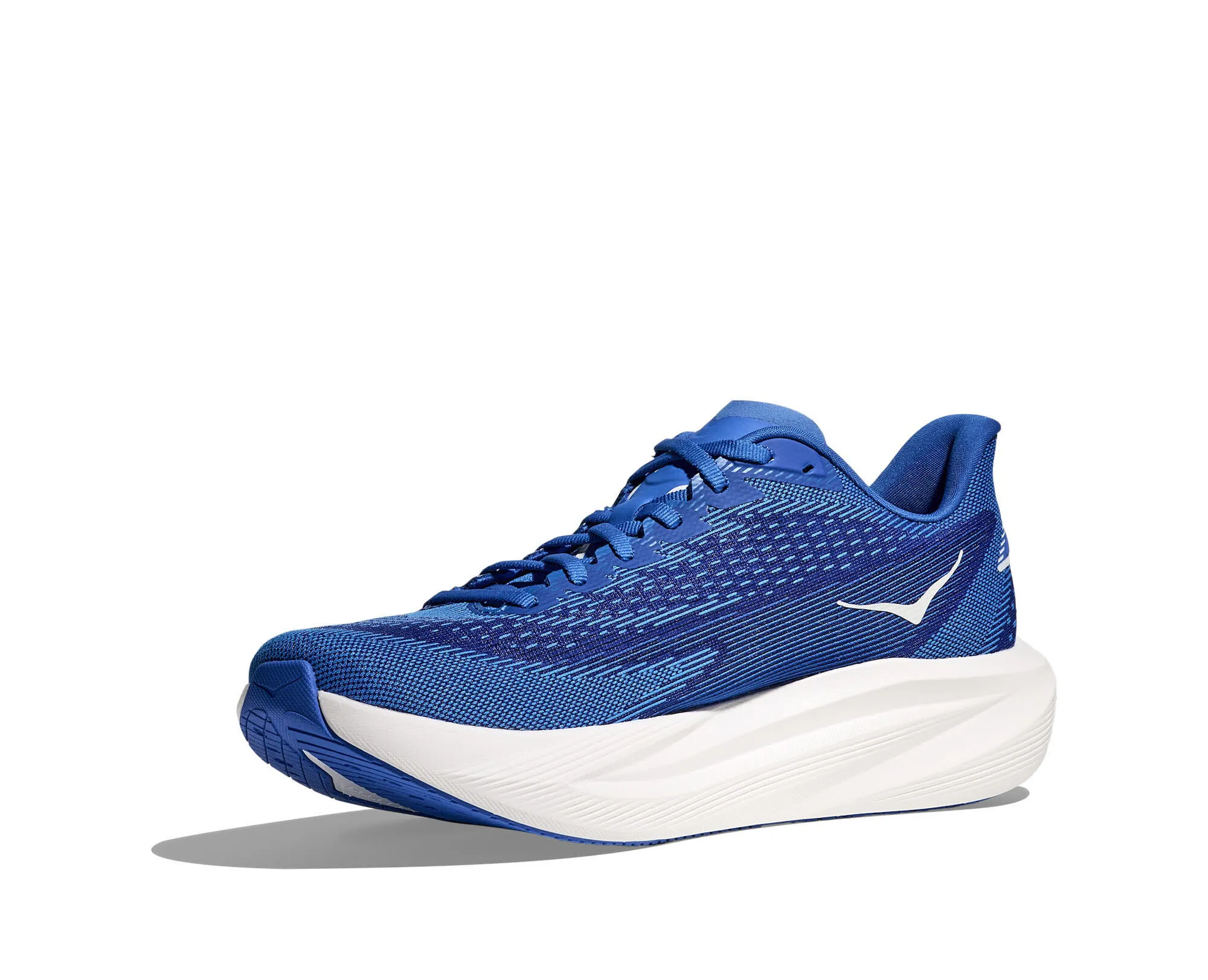Hoka Mach 7 Herren blau Laufschuhe mit dynamischen Schaumstoff und leichter Dämpfung für schnelles Tempo