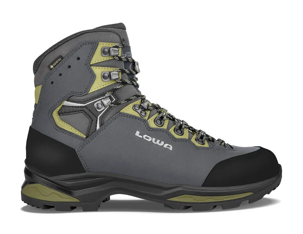 Lowa CAMINO EVO GTX Herren Wanderschuhe Trekkingschuhe stahlblau/kiwi