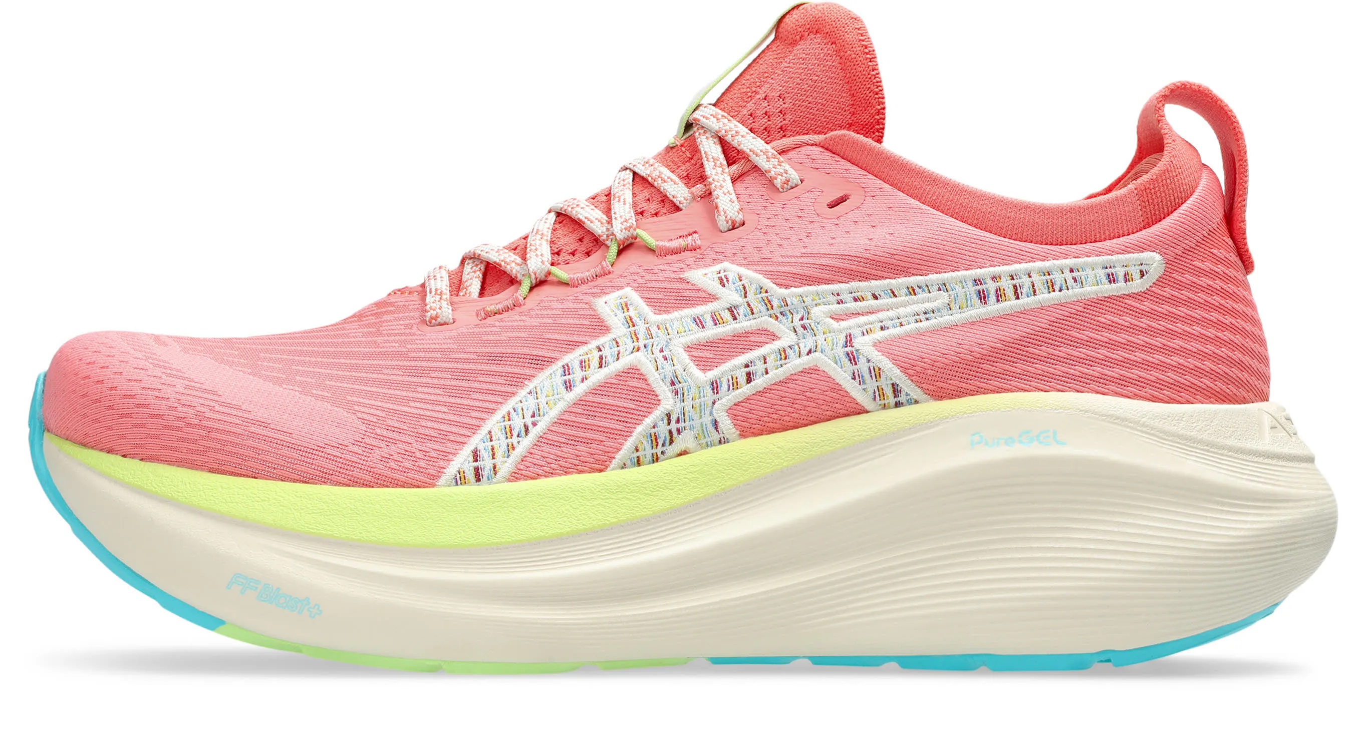 ASICS GEL-NIMBUS 27 TR Laufschuhe Joggingschuhe Damen beige rosa