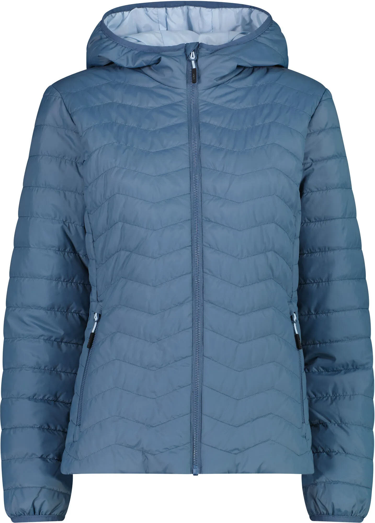 CMP JACKET FIX HOOD Damen Freizeitjacke Steppjacke blau