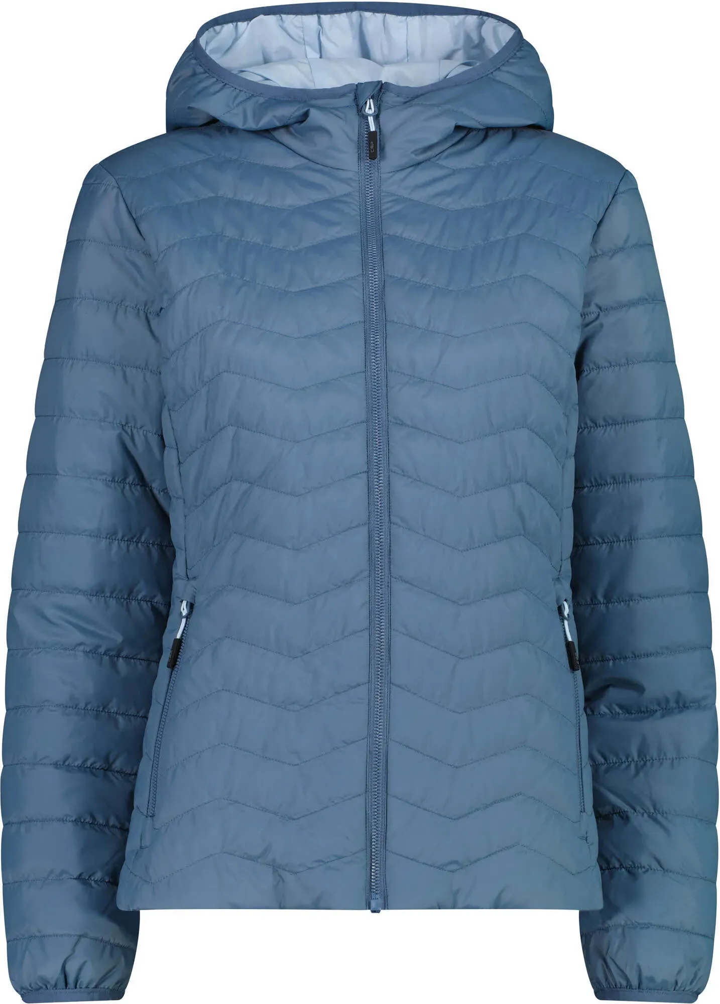 CMP JACKET FIX HOOD Damen Freizeitjacke Steppjacke blau