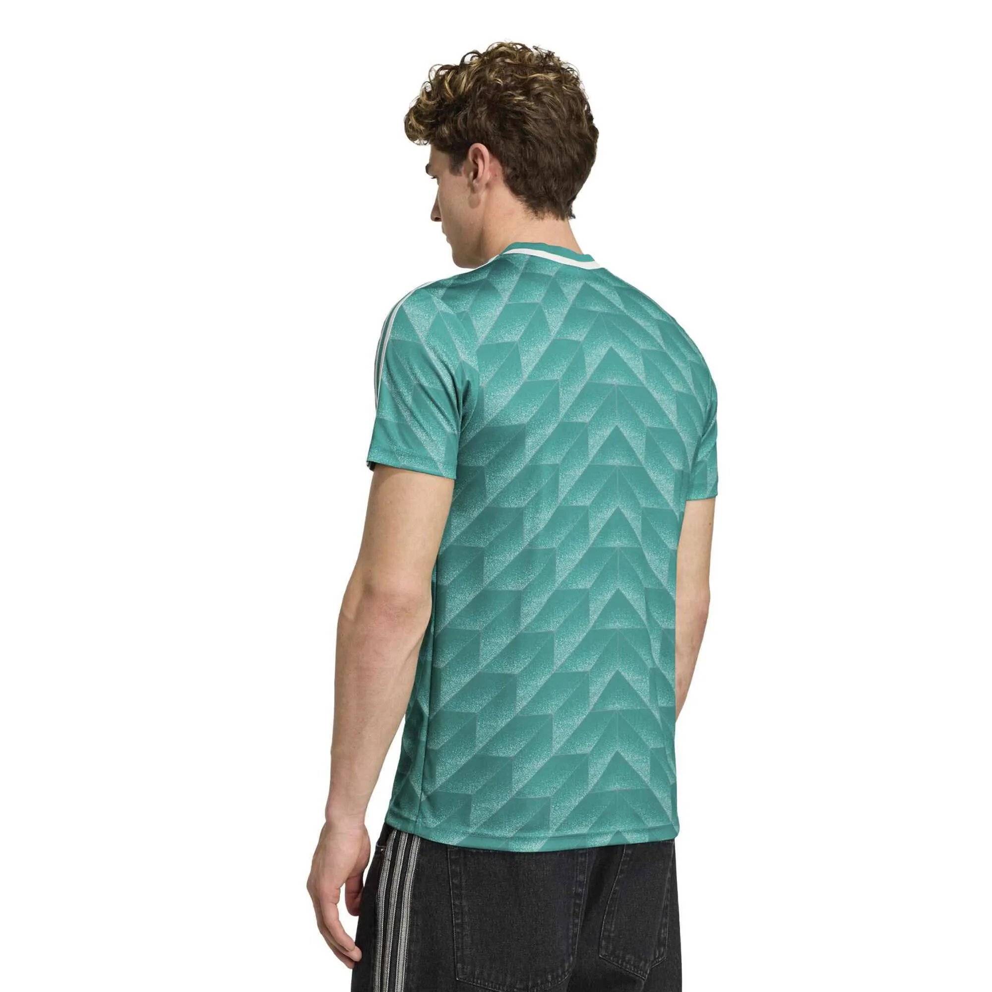 adidas DFB A JSY 90 Herren Auswärtstrikot WM 1990 power green