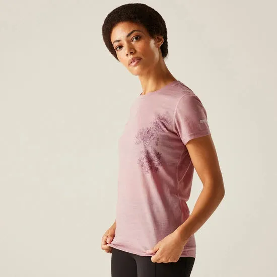 Regatta Escade T-Shirt Funktionsshirt Damen rosa