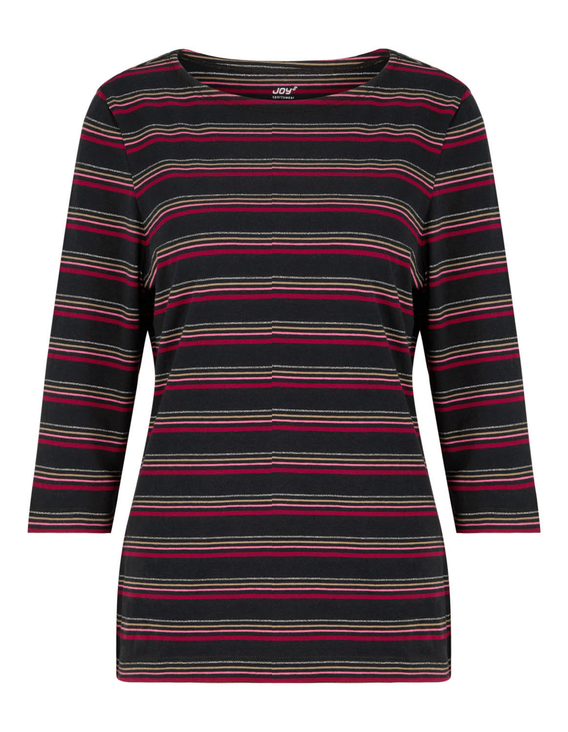 VENICE BEACH DA GINA 3/4 Arm Shirt Damen shirt langarm schwarrz/motley stripes