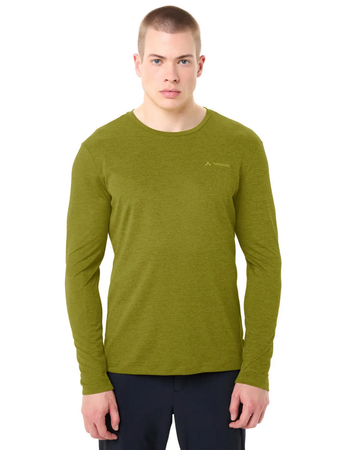 Vaude ESSENTIAL LS-Shirt Herren Langarmshirt Funktionsshirt dark leaf