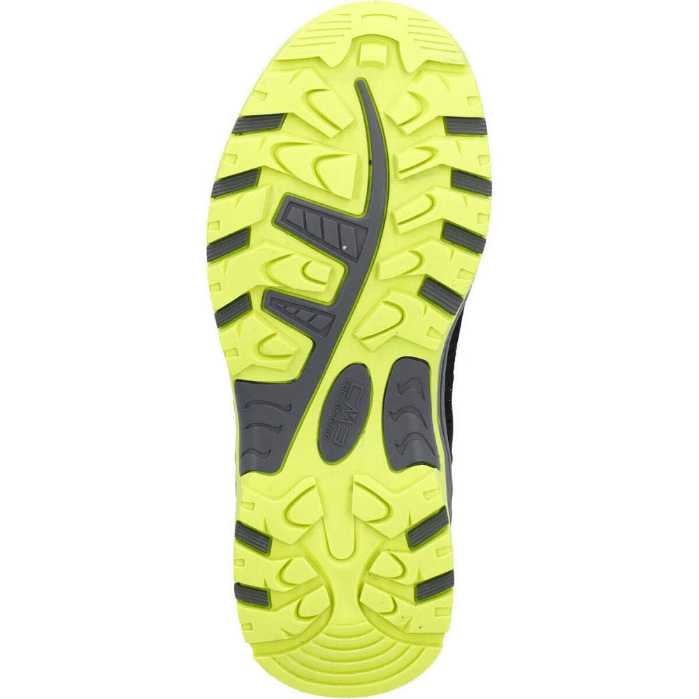 CMP KIDS KIRUNA FITGO TREKKING SHOES WP Kinder Wanderschuhe b.blue/yellow fluo