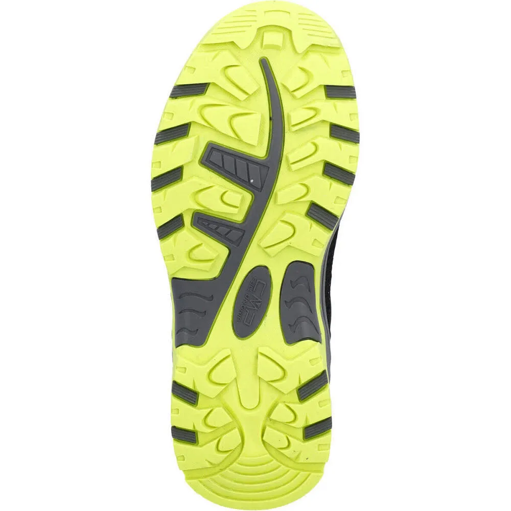 CMP KIDS KIRUNA FITGO TREKKING SHOES WP Kinder Wanderschuhe b.blue/yellow fluo